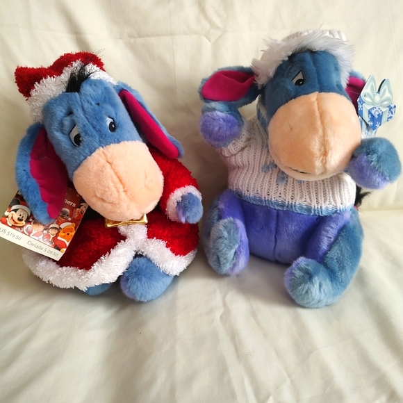 Stuffed Eeyore Lot - Picture 1 of 13